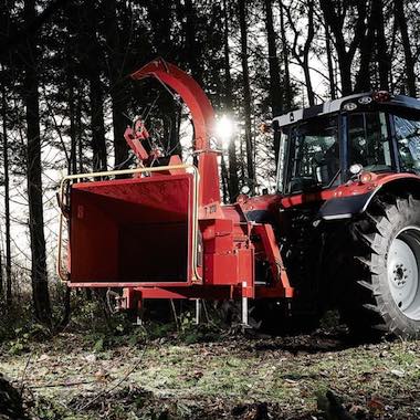 FSI, broyeur de branches derrière tracteur