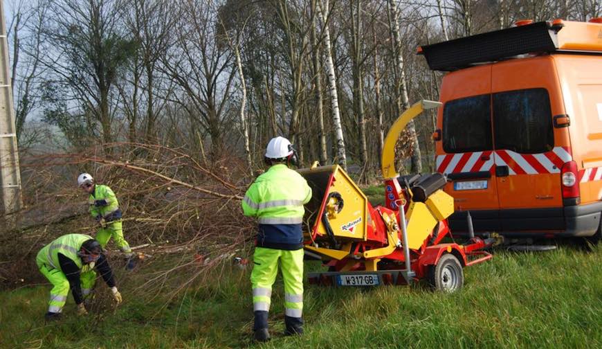 Rabaud broyeur de branches pour les professionnels