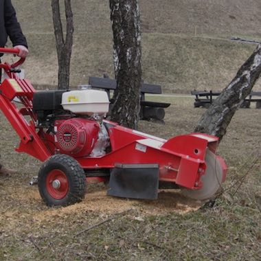 FSI, rogneuse de souches et déssoucheuse